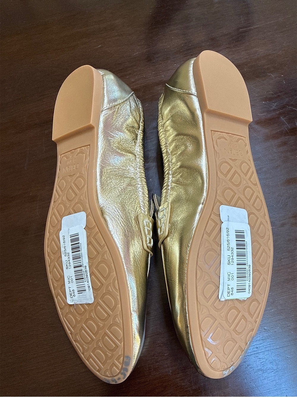 Deltan James Gold Loafers - Picture 5 of 6